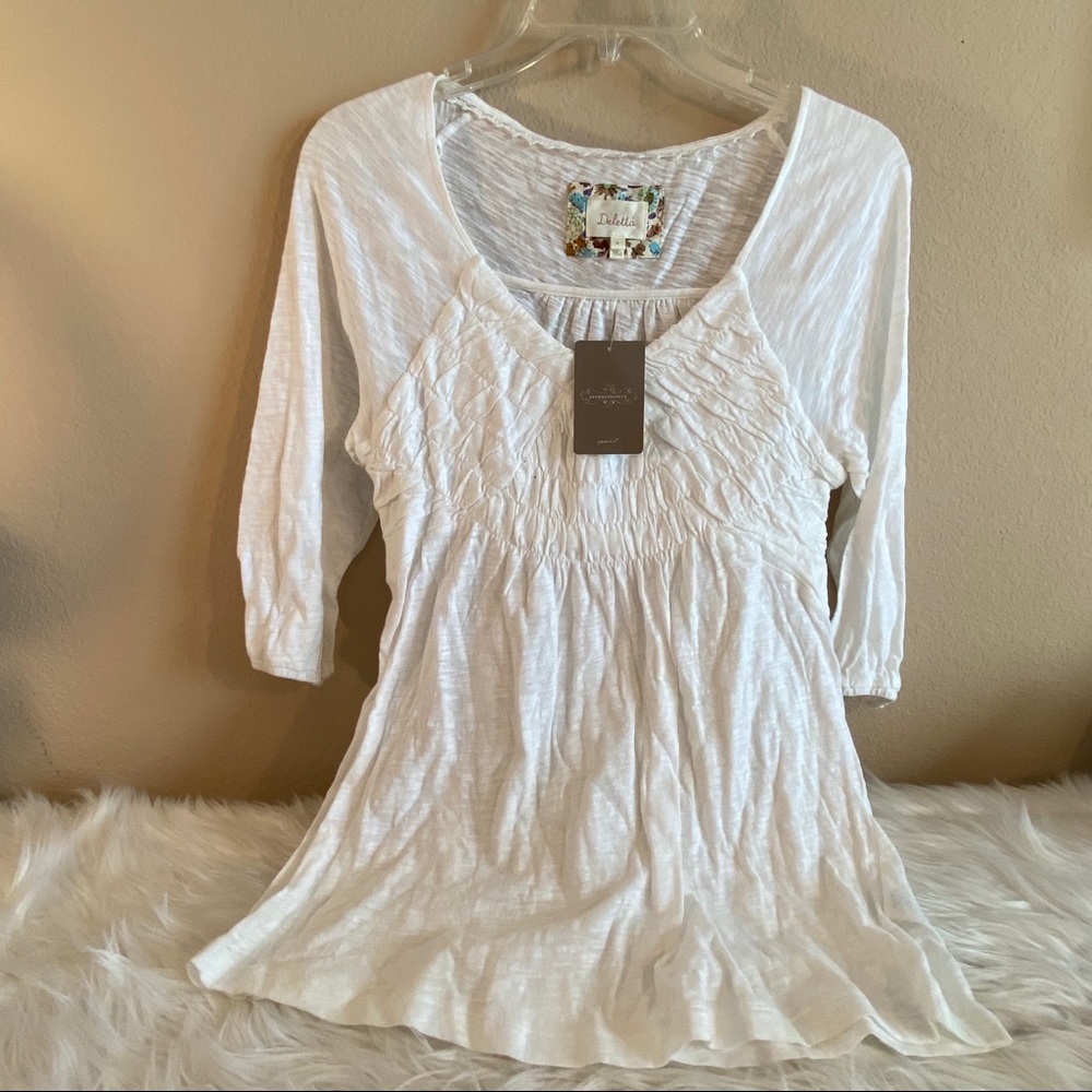 Anthropologie Deletta Sz Medium White Ruch…